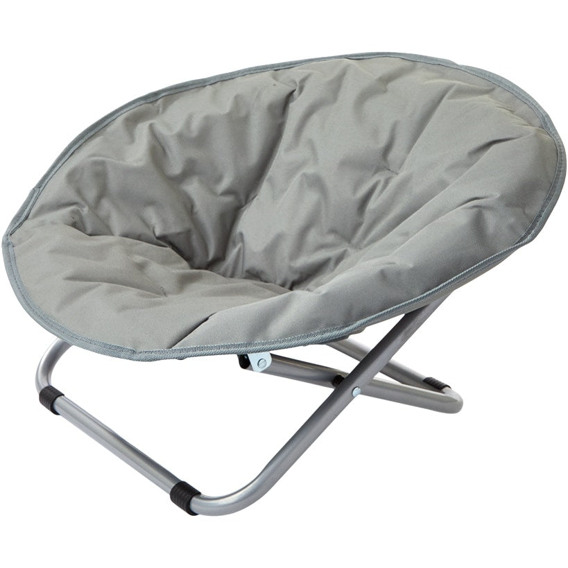 Pet Moon Chair Bed Foldable Indoor Outdoor Elevated Adjustable Height