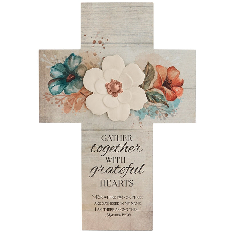 Gather Together Collection - Pie Plate, Wall Cross, Measuring Spoons, Tray