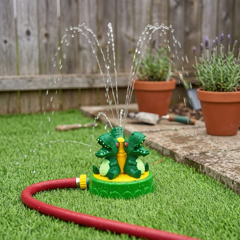 Dinosaur Sprinkler