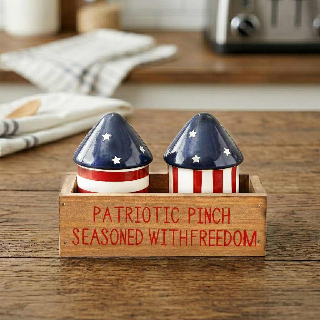 Firecracker Salt and Pepper Shaker Set | LTD Commodities