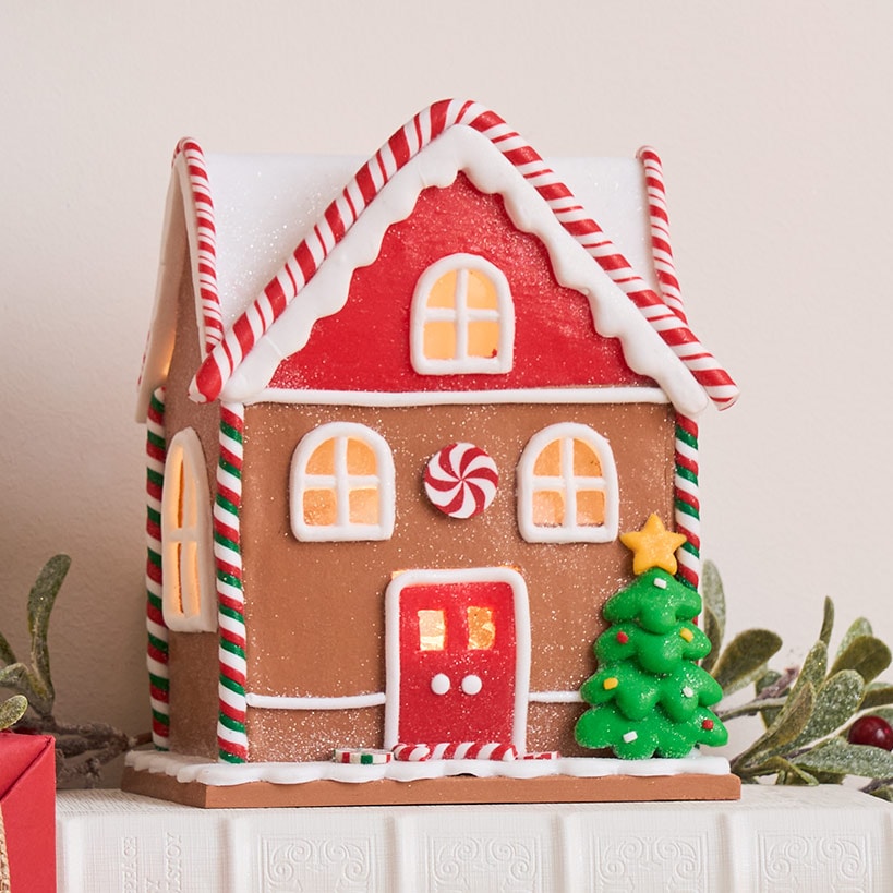 Lighted Gingerbread Girl