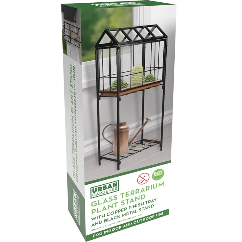 Glass Terrarium Planter with Stand