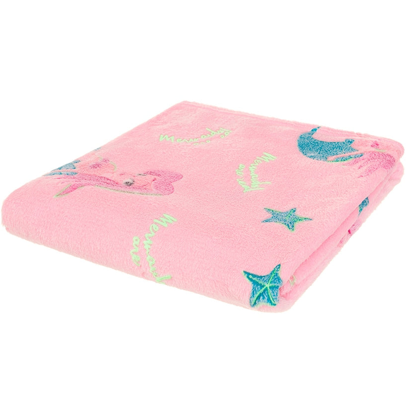 Glow-in-the Dark Blanket for Kids 50" x 60"