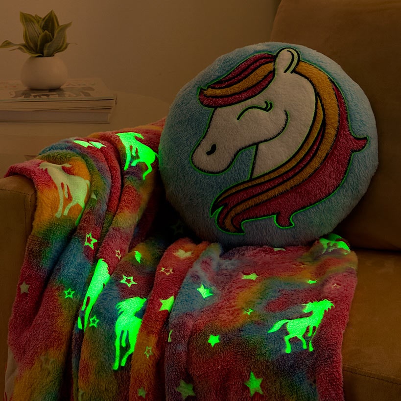 Glow-in-the-Dark Pillow 11"