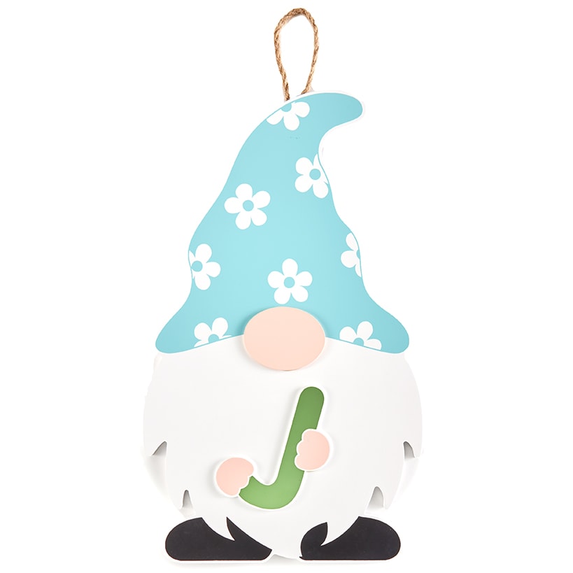 Monogram Gnome Door Hangers