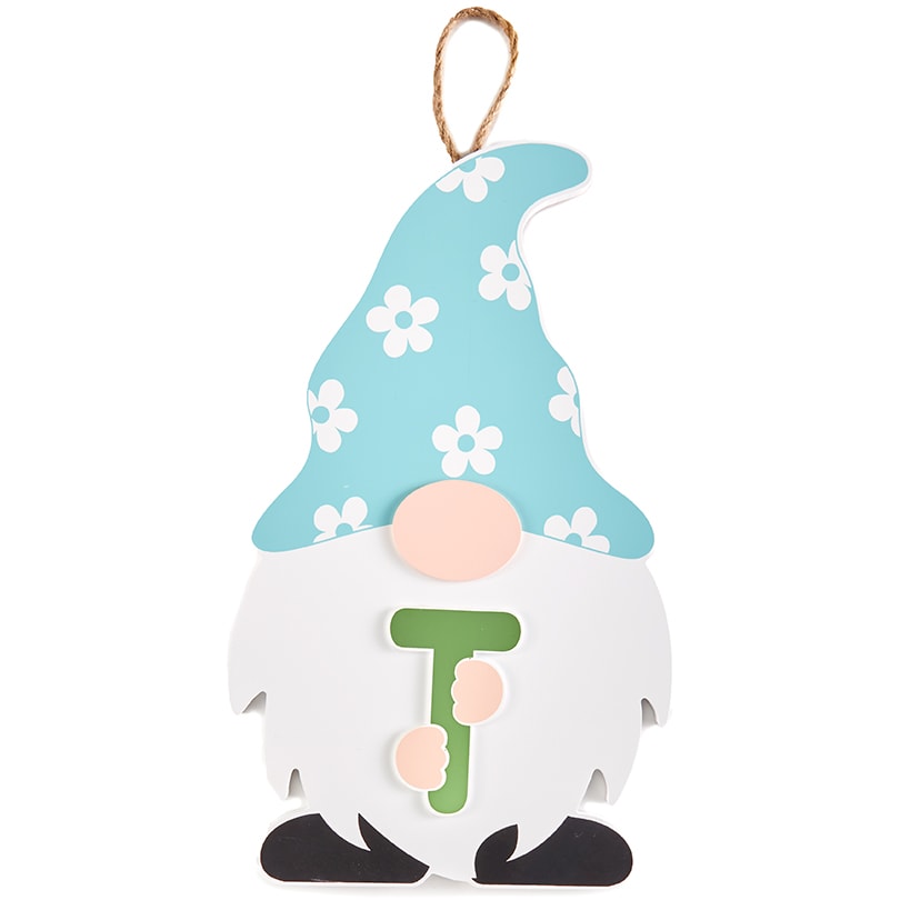 Monogram Gnome Door Hangers