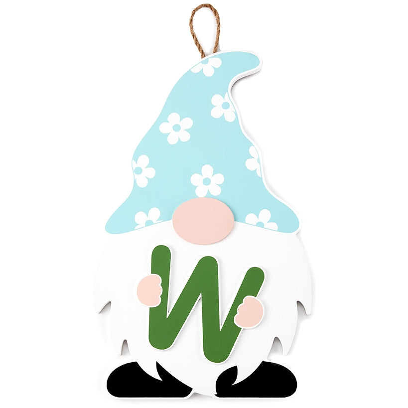 Monogram Gnome Door Hangers