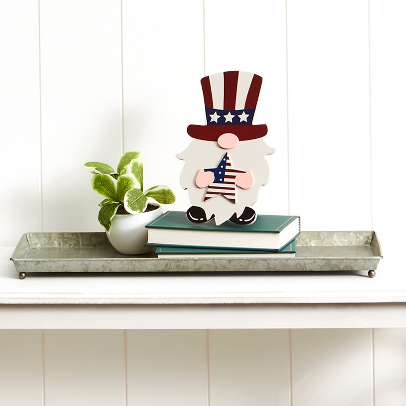 Americana Wall Signs - Americana, Gnome, God Bless America, and USA