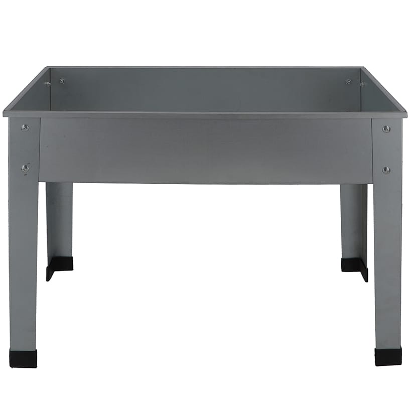 Grey Metal Plant Stand