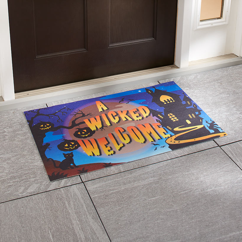 Halloween Themed Doormats
