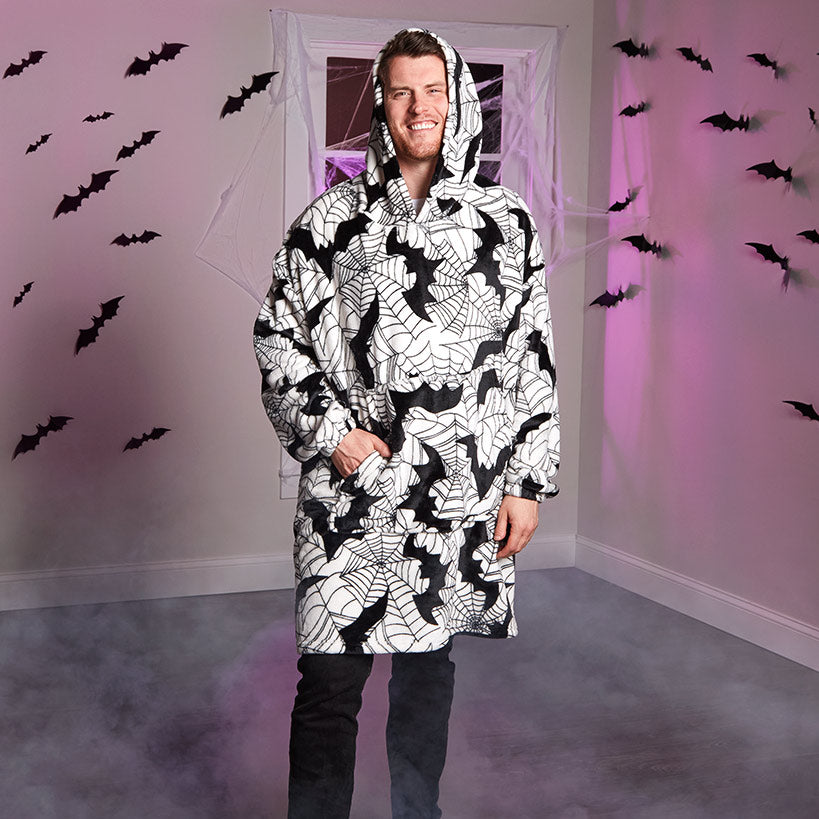 Halloween Fuzzy Oversized Hoodie