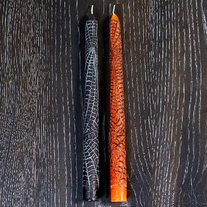 Halloween Taper Candles Set of 2