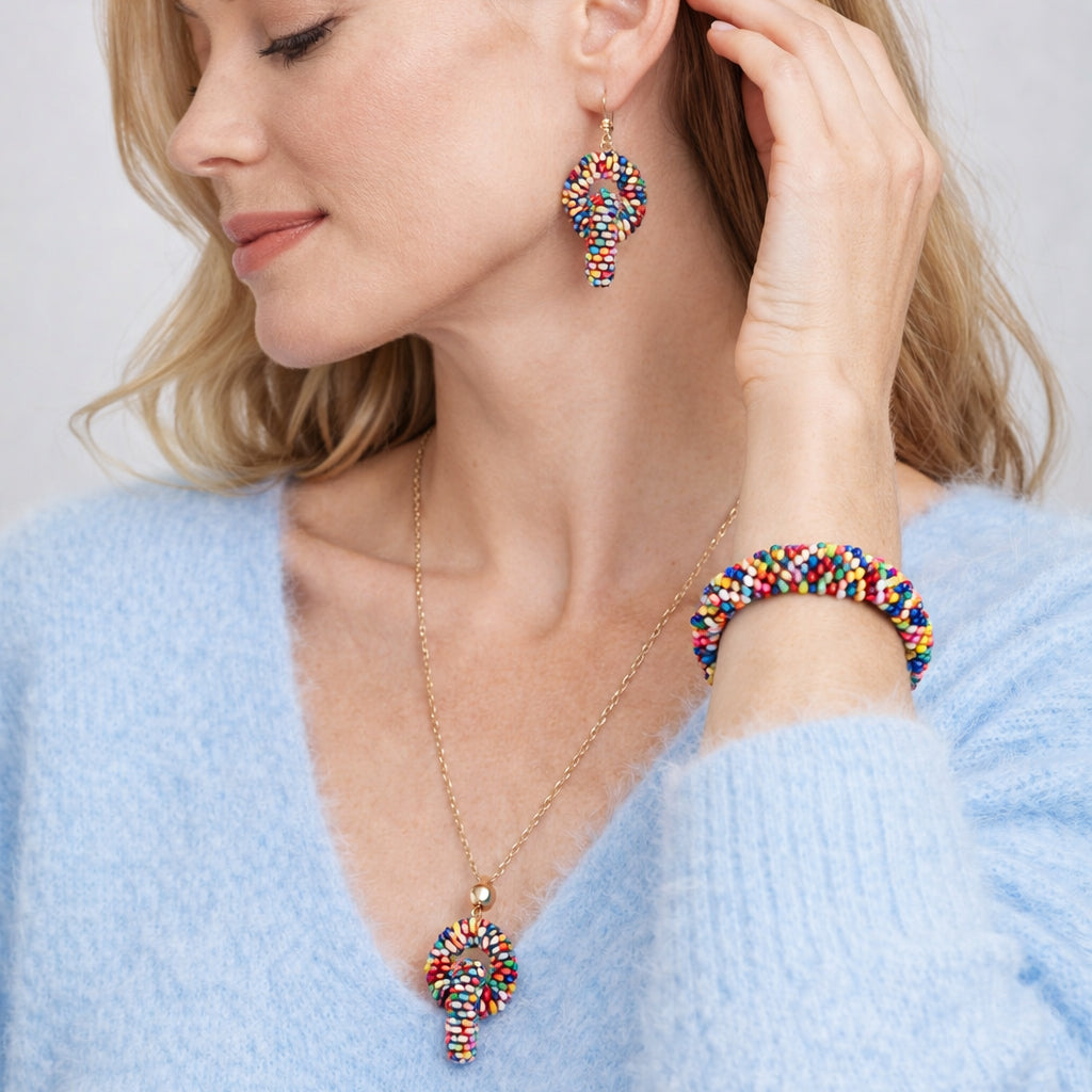 Handmade Sprinkle Beaded Jewelry