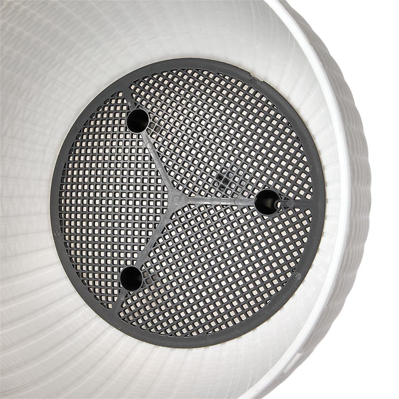 Solar Lighted Hanging Basket Planter