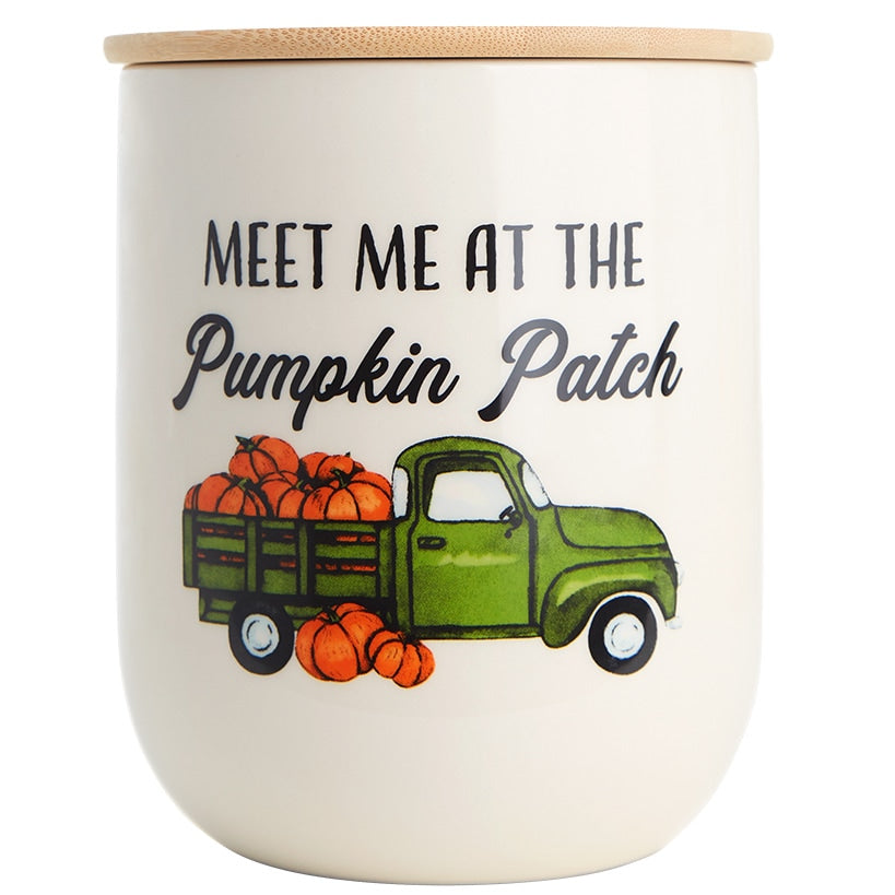 Harvest Canisters with Bamboo Lids