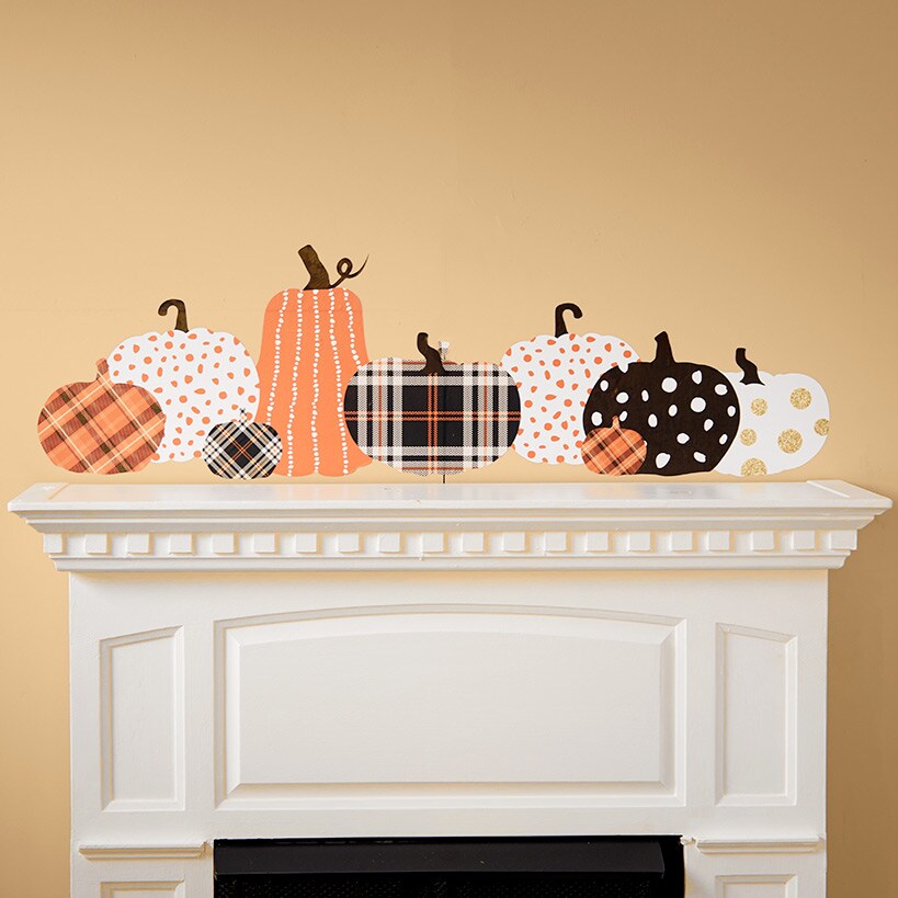 Harvest Plaid Decor