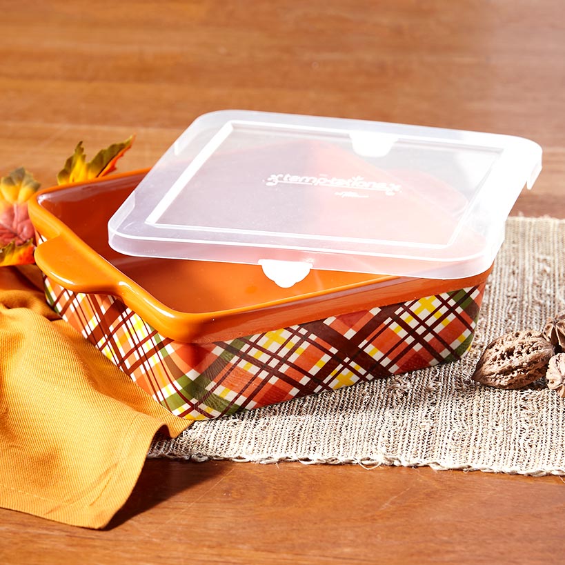 temp-tations® Harvest Plaid Baking Collection