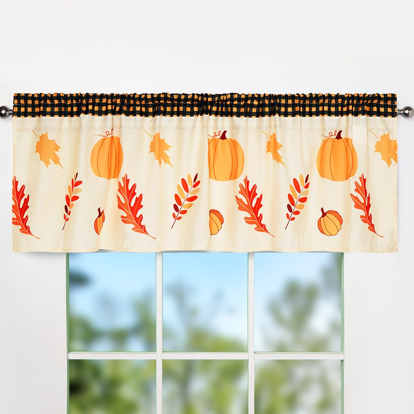 Harvest Themed Shower Curtain