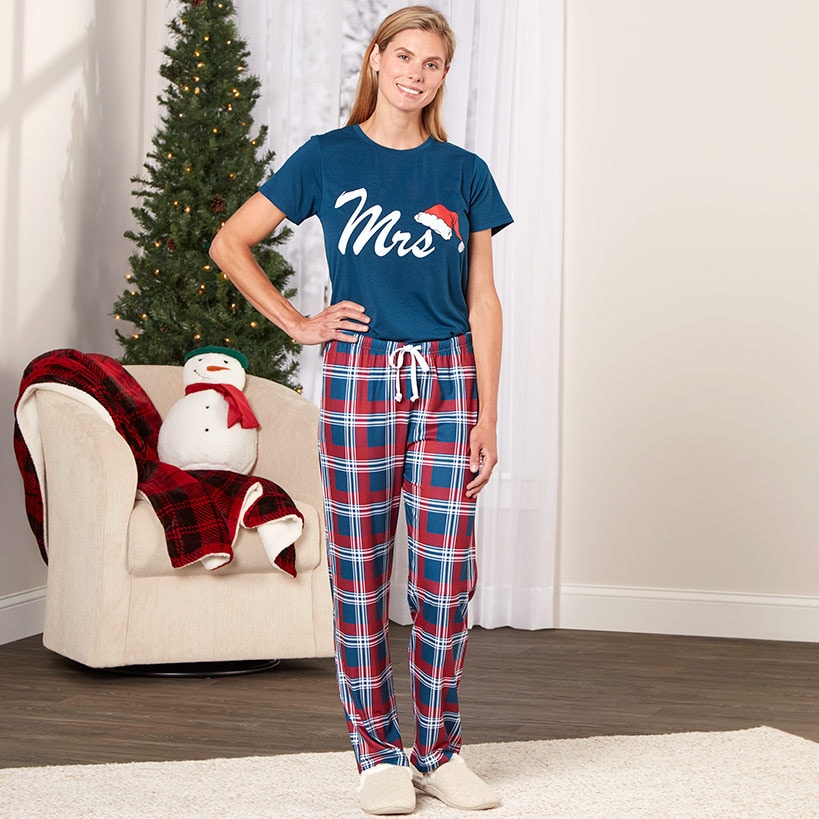 His and Hers Christmas Pajamas