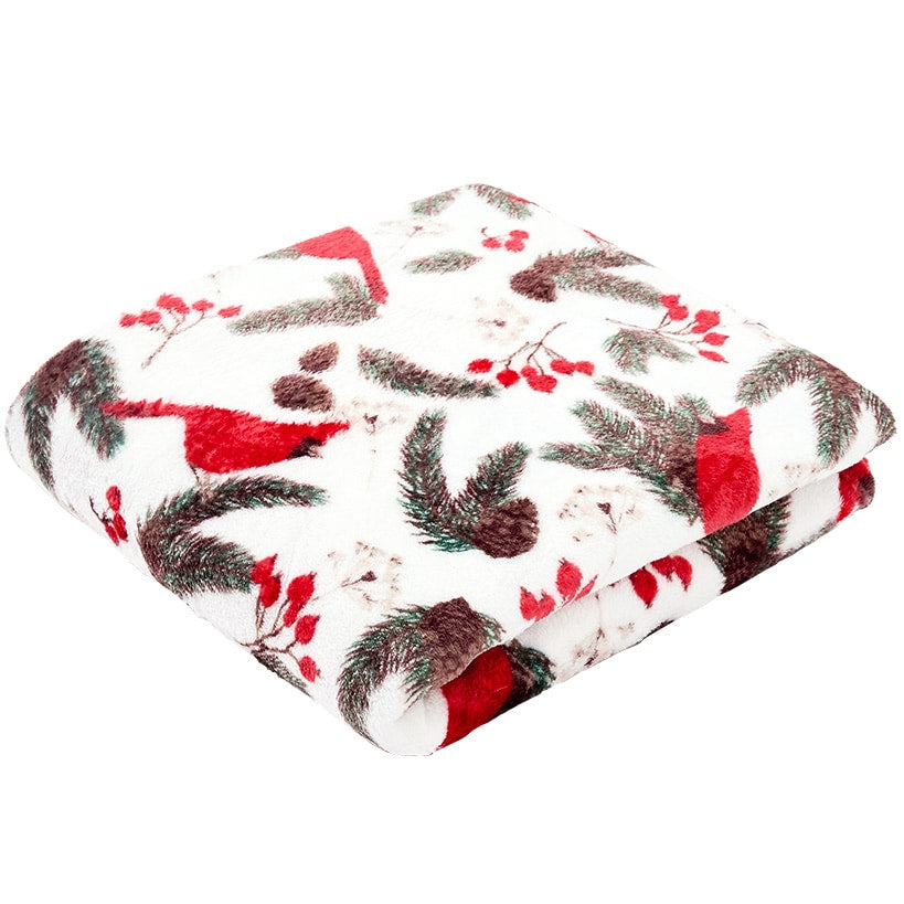 Holiday 50"x 60" Plush Throw