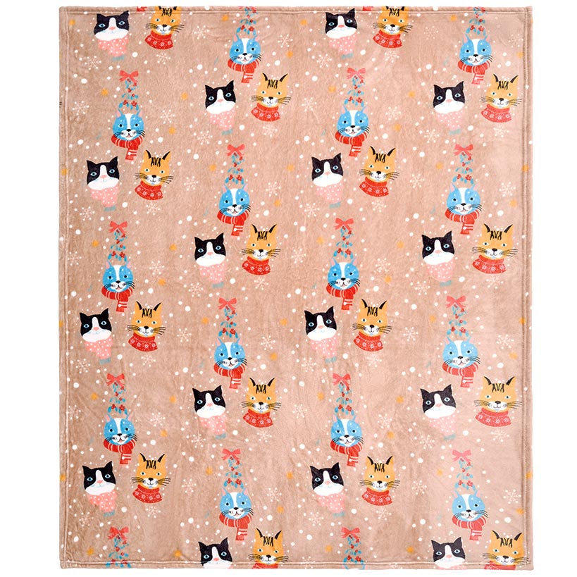 Holiday 50"x 60" Plush Throw