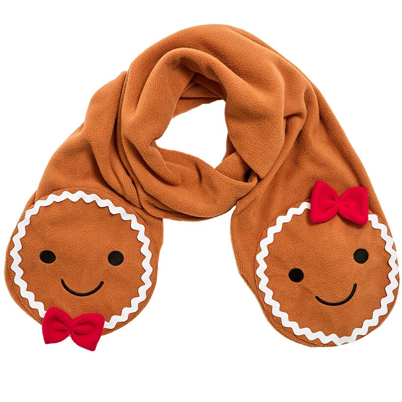 Holiday Scarf with Pockets