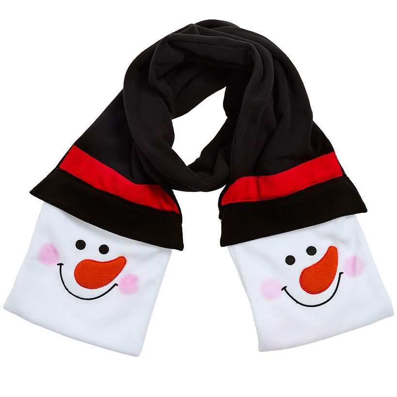 Holiday Scarf with Pockets