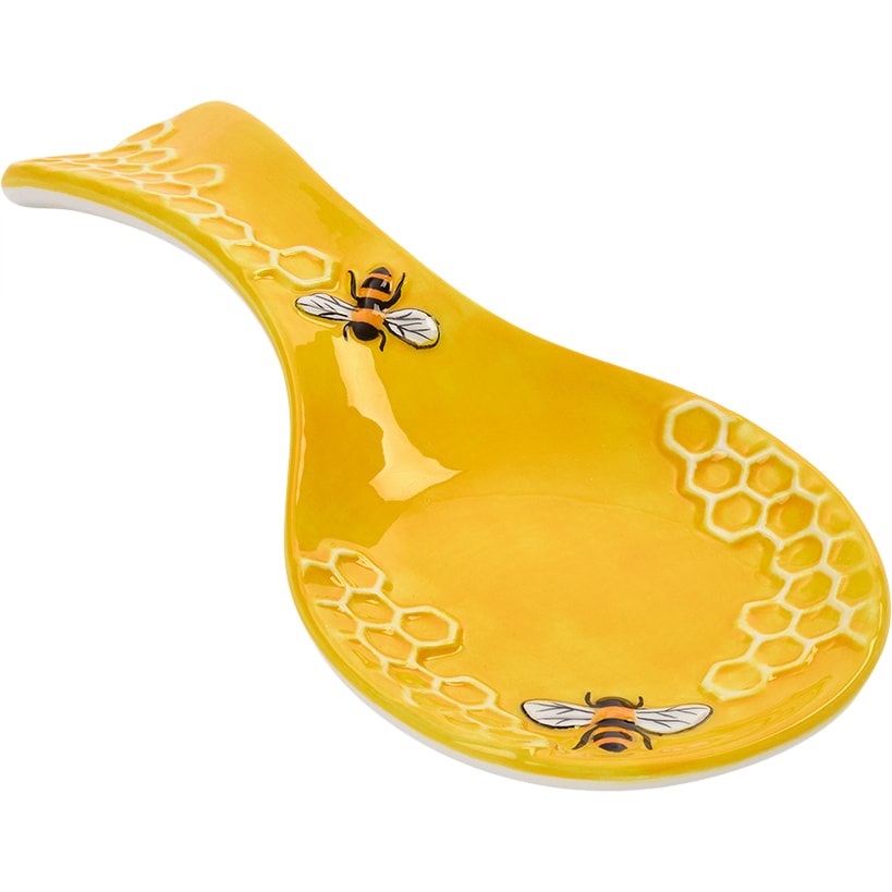 Honeycomb Bee Decorative Kitchen Spoon Rest