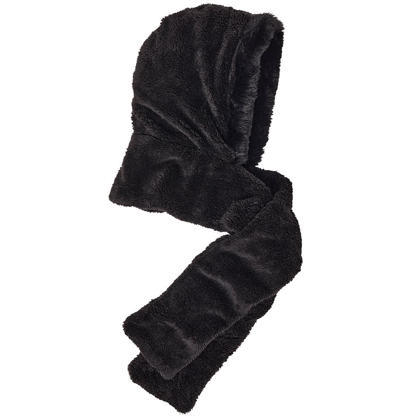 Faux Fur Hooded Scarf