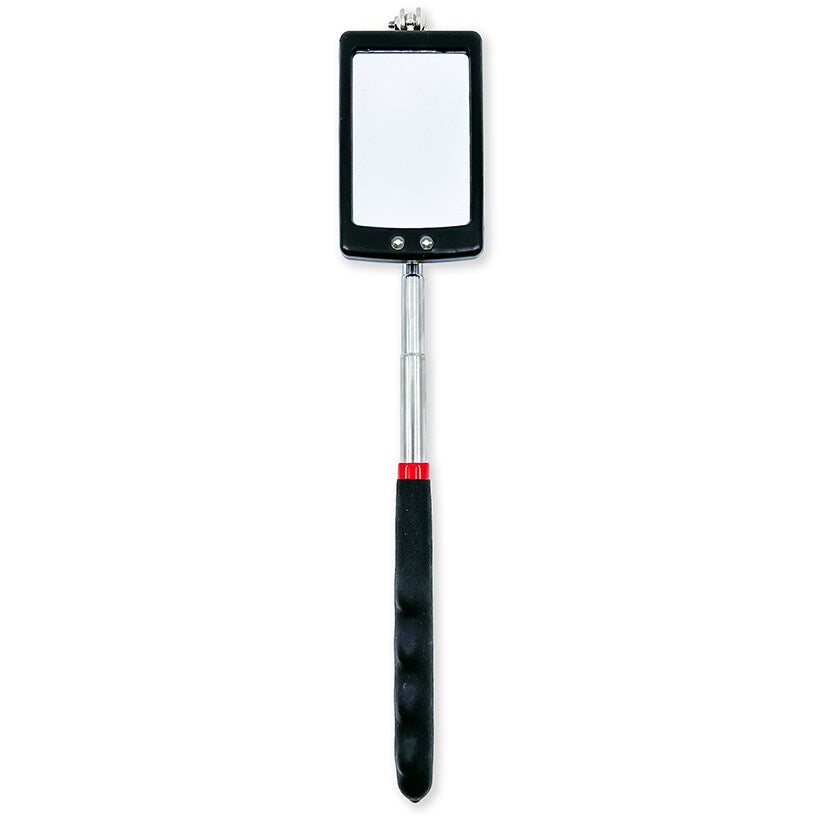 Telescoping Illuminated Mirror For Inspections with 360 Degree Veiw