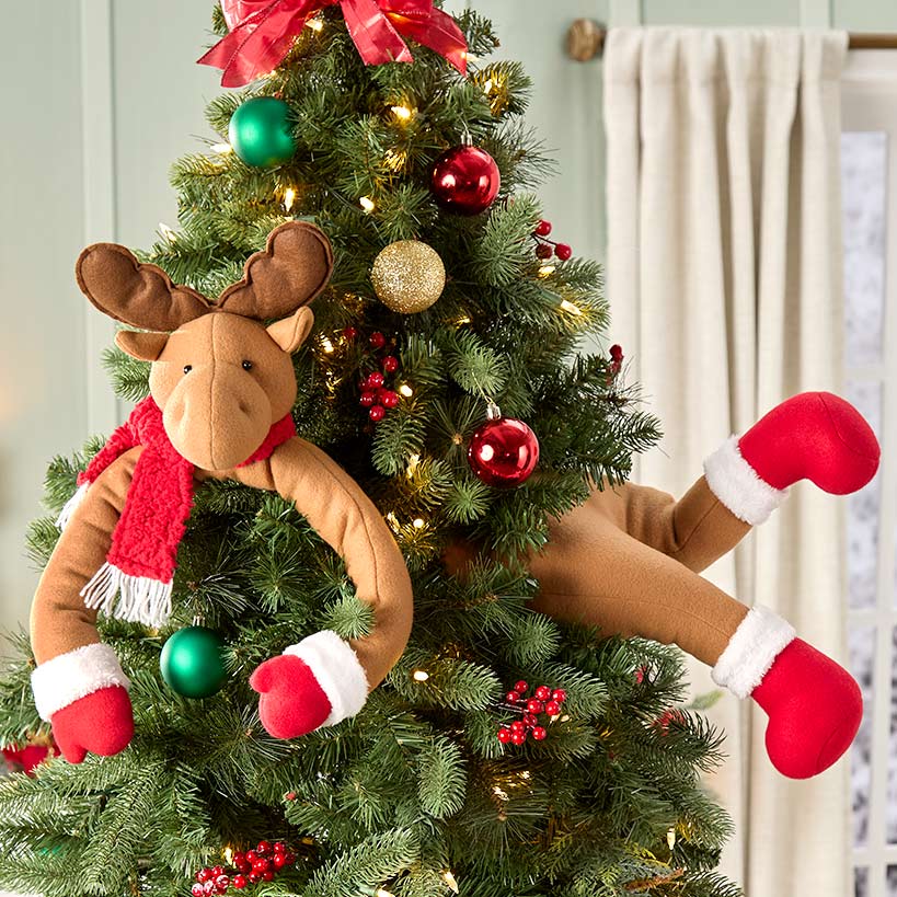 Christmas In-the-Tree Character Plush Decor