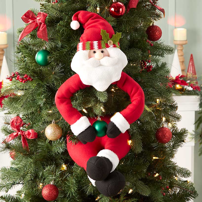 Christmas In-the-Tree Character Plush Decor