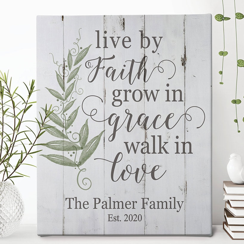 Personalized Inpirational Canvas