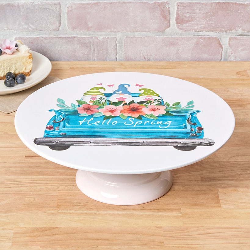 Interchangeable Cupcake or Cake Display Stand with Festive Prints