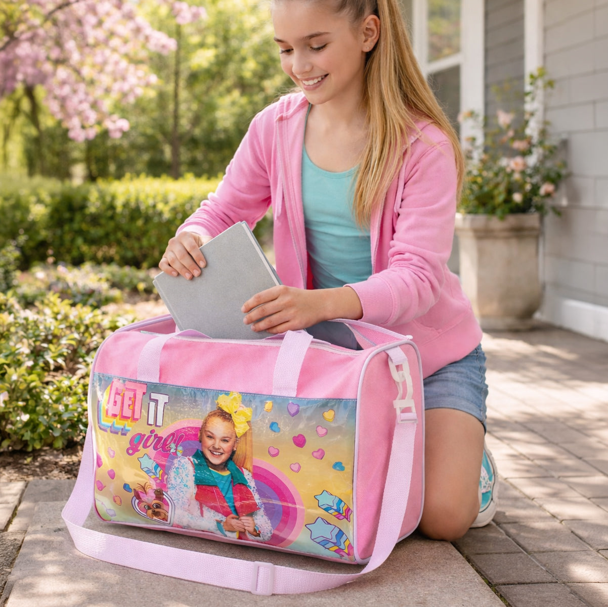 JoJo Siwa Licensed Overnight Bag