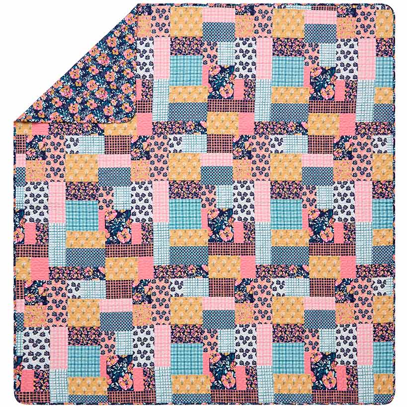 Jolene Patchwork Reversible Full/Queen or King Quilt