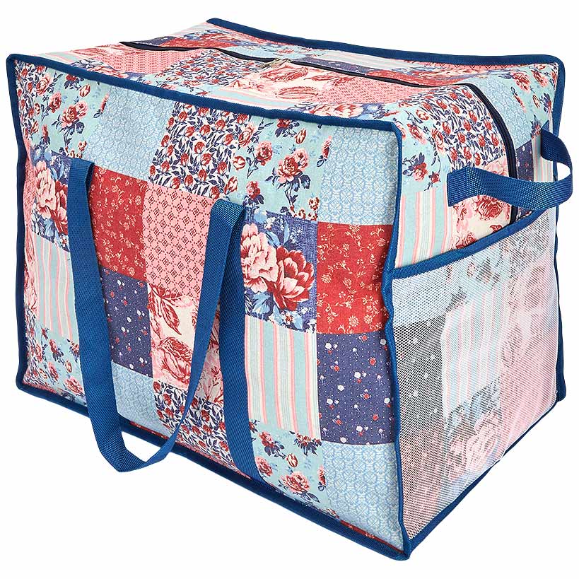 Jumbo Printed Storage Bag With Handles