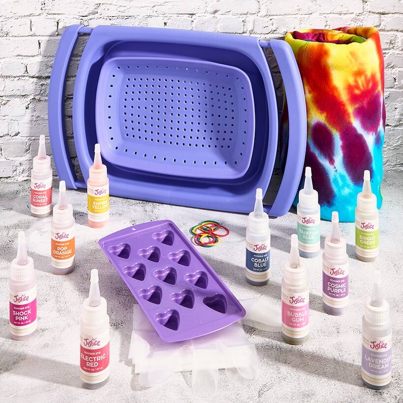 Justice Do It Yourself Tie-Dye Clothing Ice Dye Kit