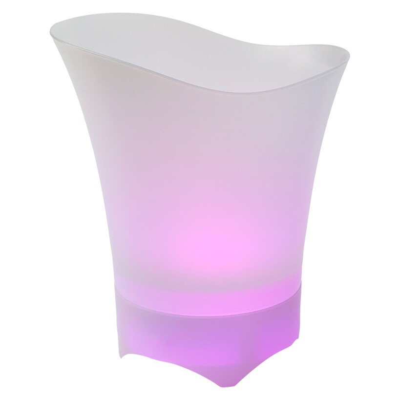 Portable LED Ice Bucket with Built In Wireless Bluetooth Speaker