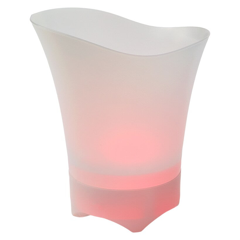 Portable LED Ice Bucket with Built In Wireless Bluetooth Speaker