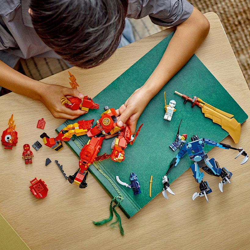 LEGO® NINJAGO® Kai Elemental Fire Mech Toy