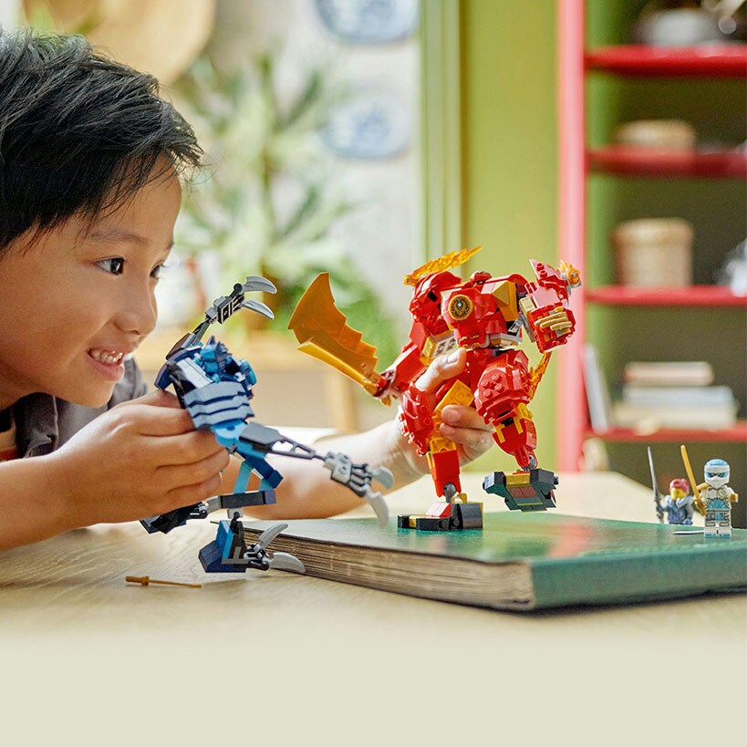 LEGO® NINJAGO® Kai Elemental Fire Mech Toy
