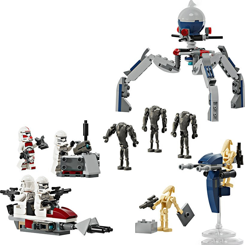 LEGO® Star Wars™ Clone Trooper™ and Battle Droid™ Battle Pack