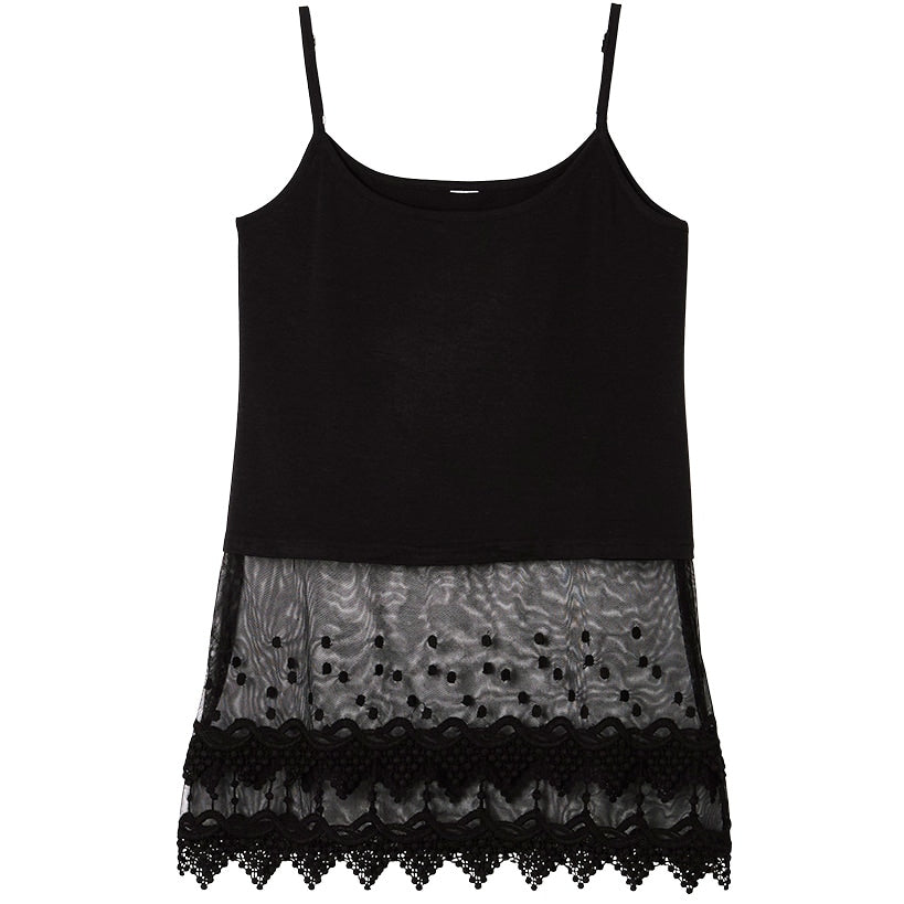 Lace Trim Camisole Top Extender