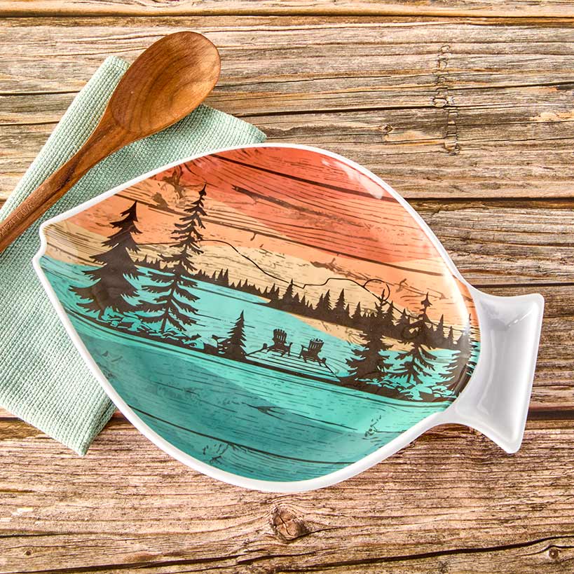 Lake Life Dinnerware Set or Serving Platter