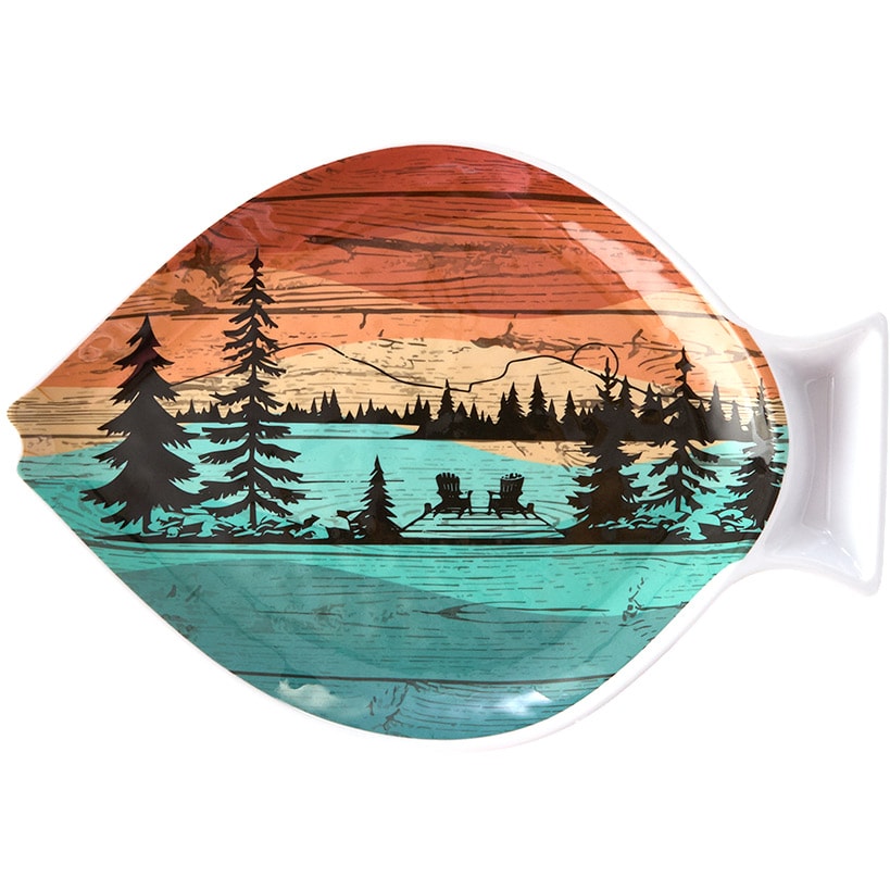 Lake Life Dinnerware Set or Serving Platter