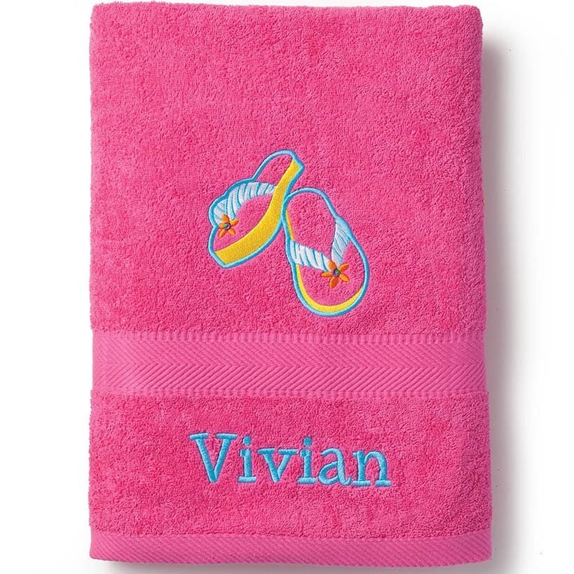 Personalized Large Beach Towels