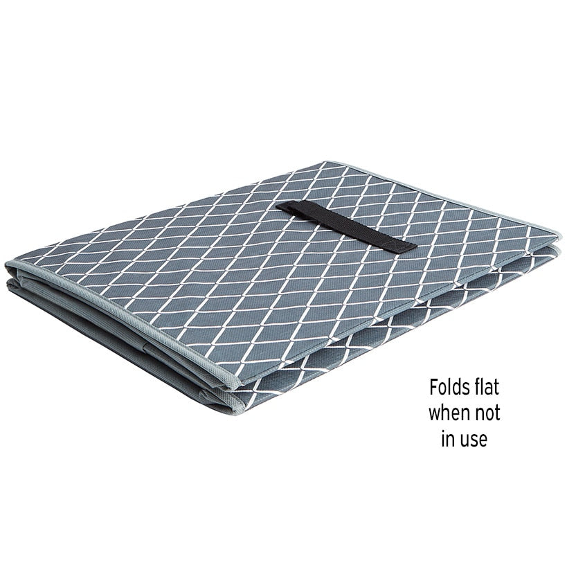 Large Collapsible Fabric Storage Bin