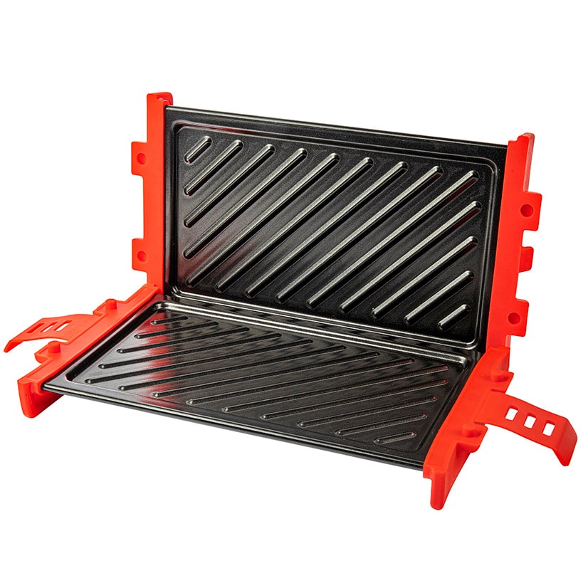 Microwave Grill - Quick, Gourmet Meals with Perfect Grill Lines