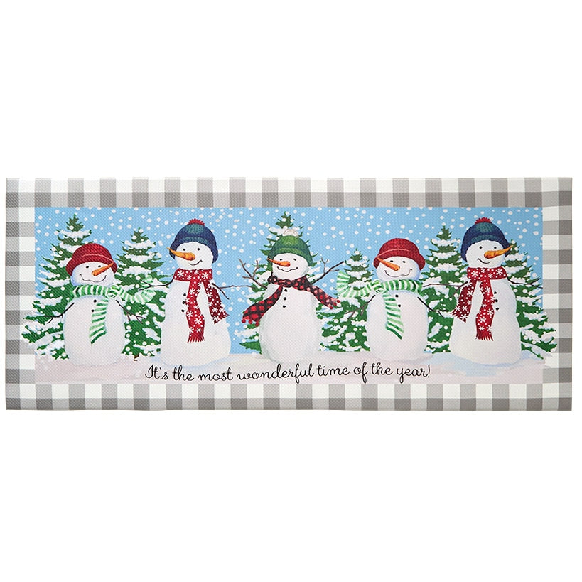 Let It Snow Kitchen Accent or Runner Rug